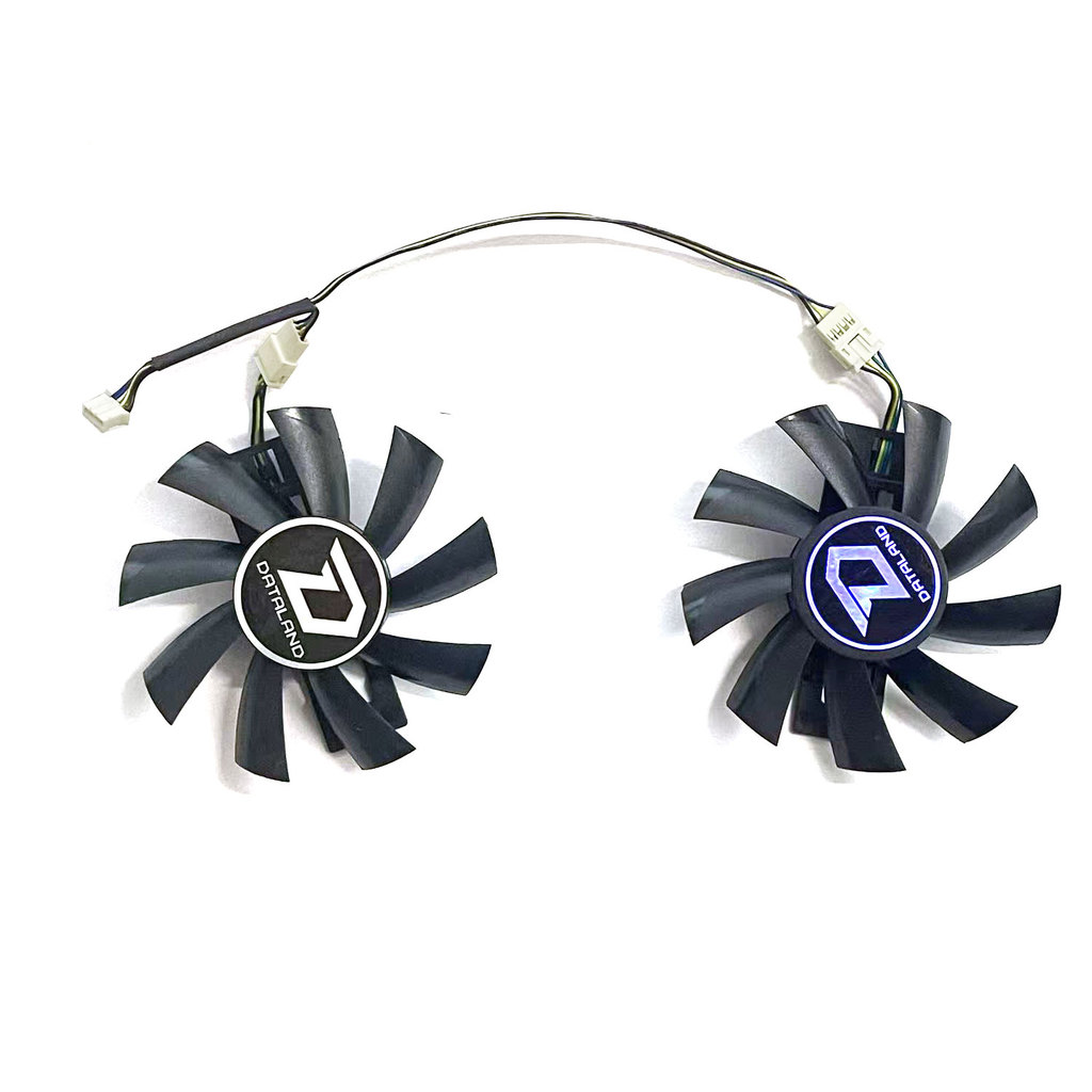Kankeirr  New 85MM 4PIN GA92B2U RX580 570 GPU Fan for Dataland Rx 560 Xt RX570 Rx 580 Powercolor Rad