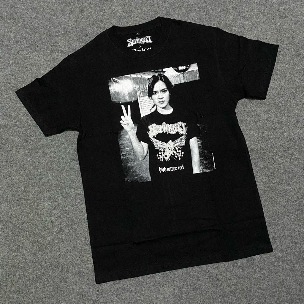 (COD) SERINGAI X RAISA Original Kaos Band