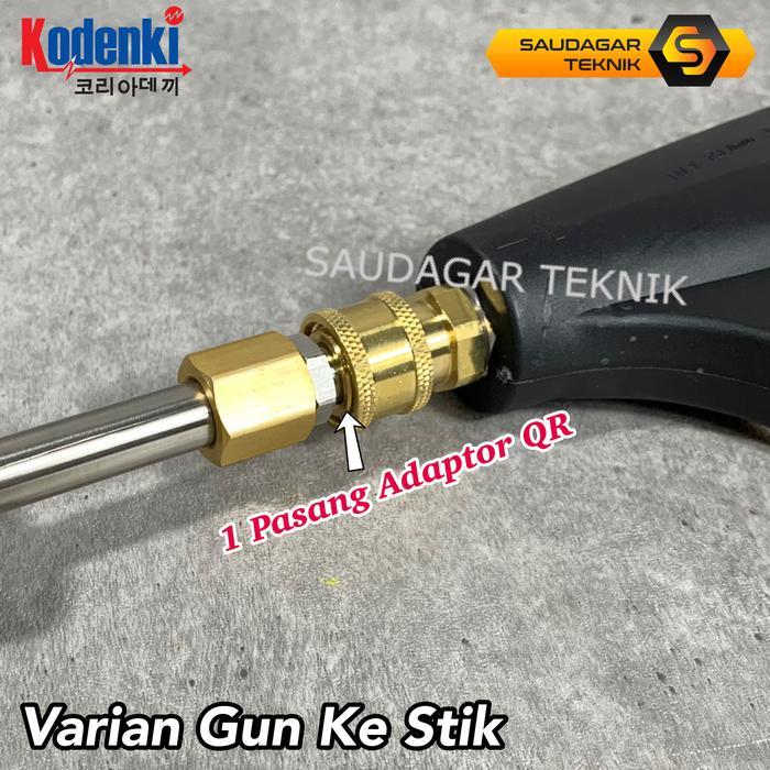 Adaptor Quick Release KHUSUS Gun Jet Cleaner Kodenki KDK-8100 KDK-8120 Variable Nepel Sambungan Gun 