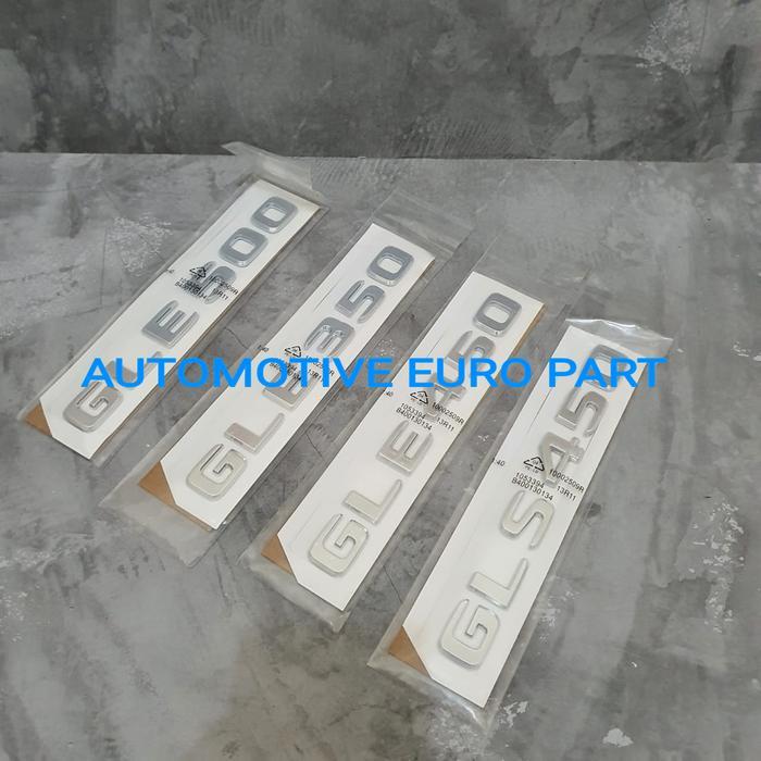 EMBLEM TULISAN GLE350 GLE450 GLE500 GLS450 GLS500 FOR MERCEDES-BENZ