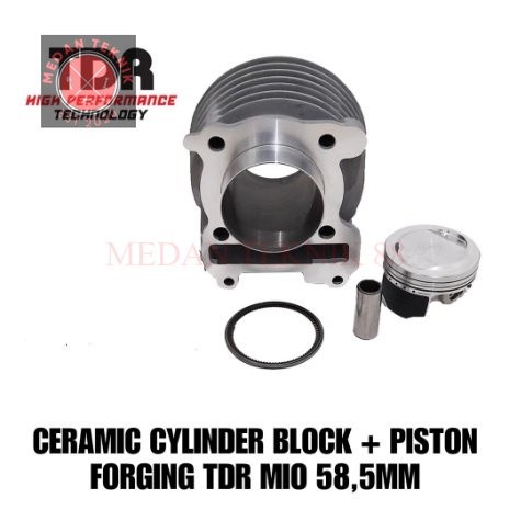 MEDANTEKNIK88 TDR MOTO MASTER BLOK SEHER BLOCK BORING SILINDER MIO 58,5 MM BEAT 54,5 MM XEON 57 MM M