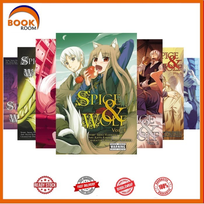 Manga Spice and Wolf (16 book series)