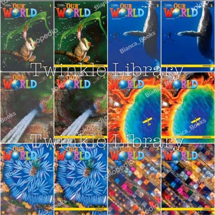 National Geographic Our World 2nd Edition Starter/1/2/3/4/5/6 SB WB - - level 2, student book