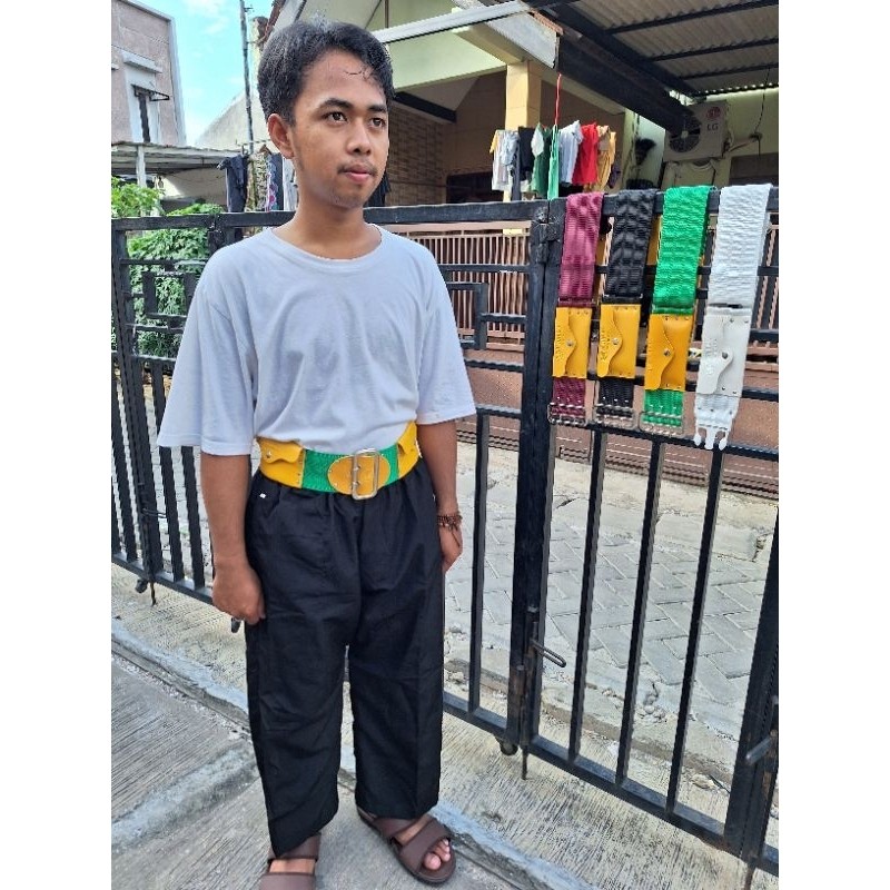 _ JL - COD Sabuk Haji Dan Umroh Sabuk Alfia Sabuk Silat Untuk Dewasa Sabuk Ijo Ikat Pinggang Sabuk S