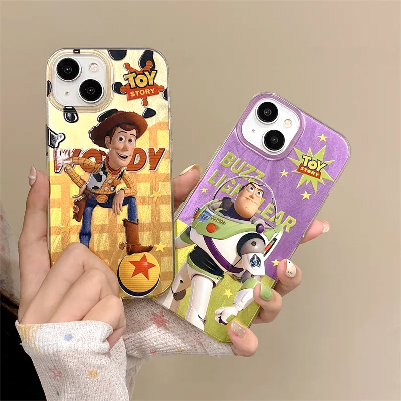 Casing ponsel Buzz Lightyear dan Woody TPU infinix HOT 50 PRO PLUS HOT 50 PRO case