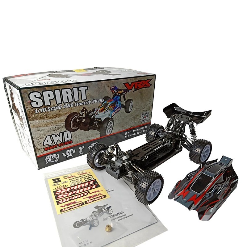 VRX RACING Electric RC Buggy Toy 1/10 Scale 4WD RH1017-K Kit Suitable For Ages 14+ And Adults Assemb