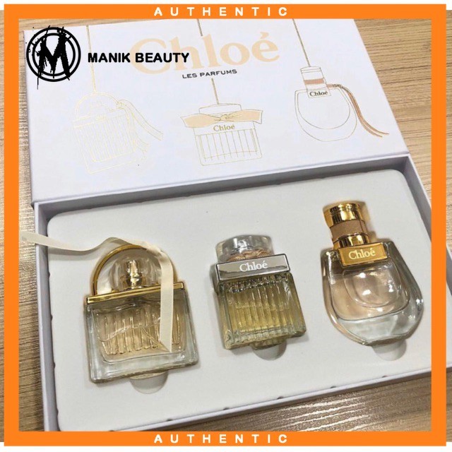 CHLOE 3PC SET PARFUM GIFT SET BOX SEGEL