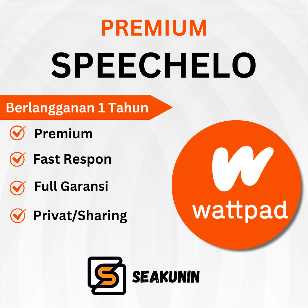 Wattpad Premium+ 1 Bulan Bergaransi