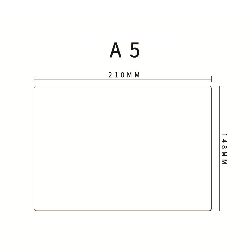 ZYL A3 A5 Magnet Papan Tulis / Magnet Whiteboard / Polos Magnet Lembaran
