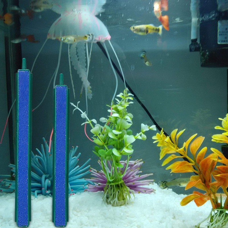 Batu Aerator Panjang Aerasi Gelembung Udara AQUARIUM AQUASCAPE Kolam Airstone / Batu Aerator / Airst