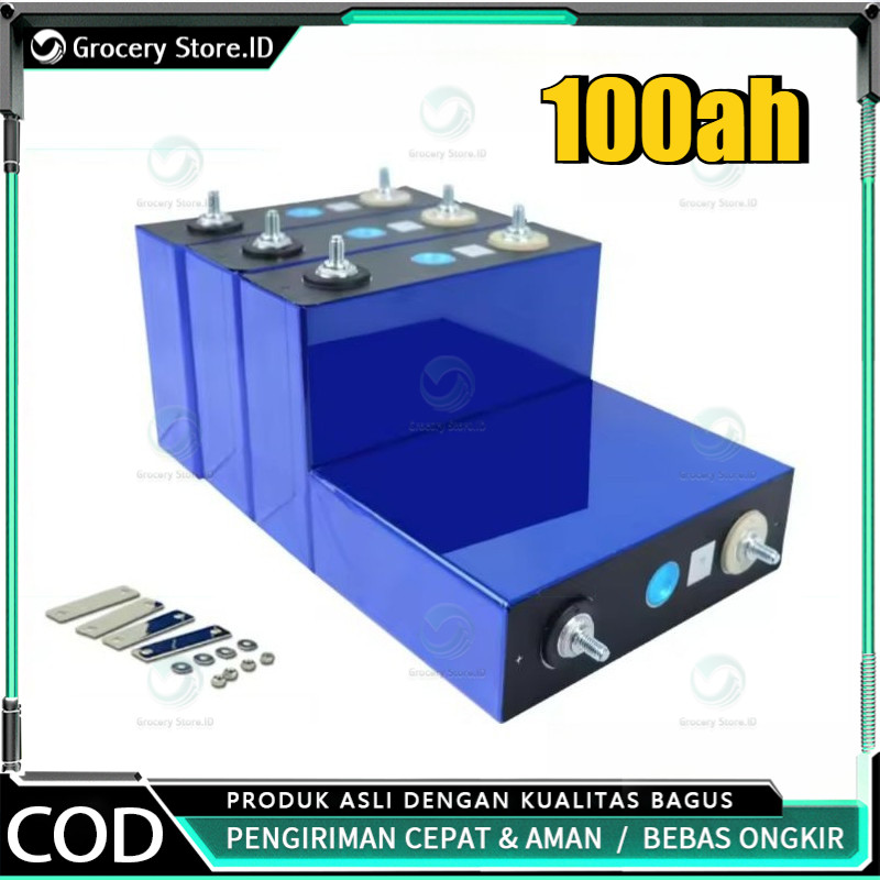 3.2V 100ah CATL/BYD-Baru 100% Lifepo4 Baterai BMS UPS lithium fosfat 3.2V 200Ah CALB Lifepo4 3.2V