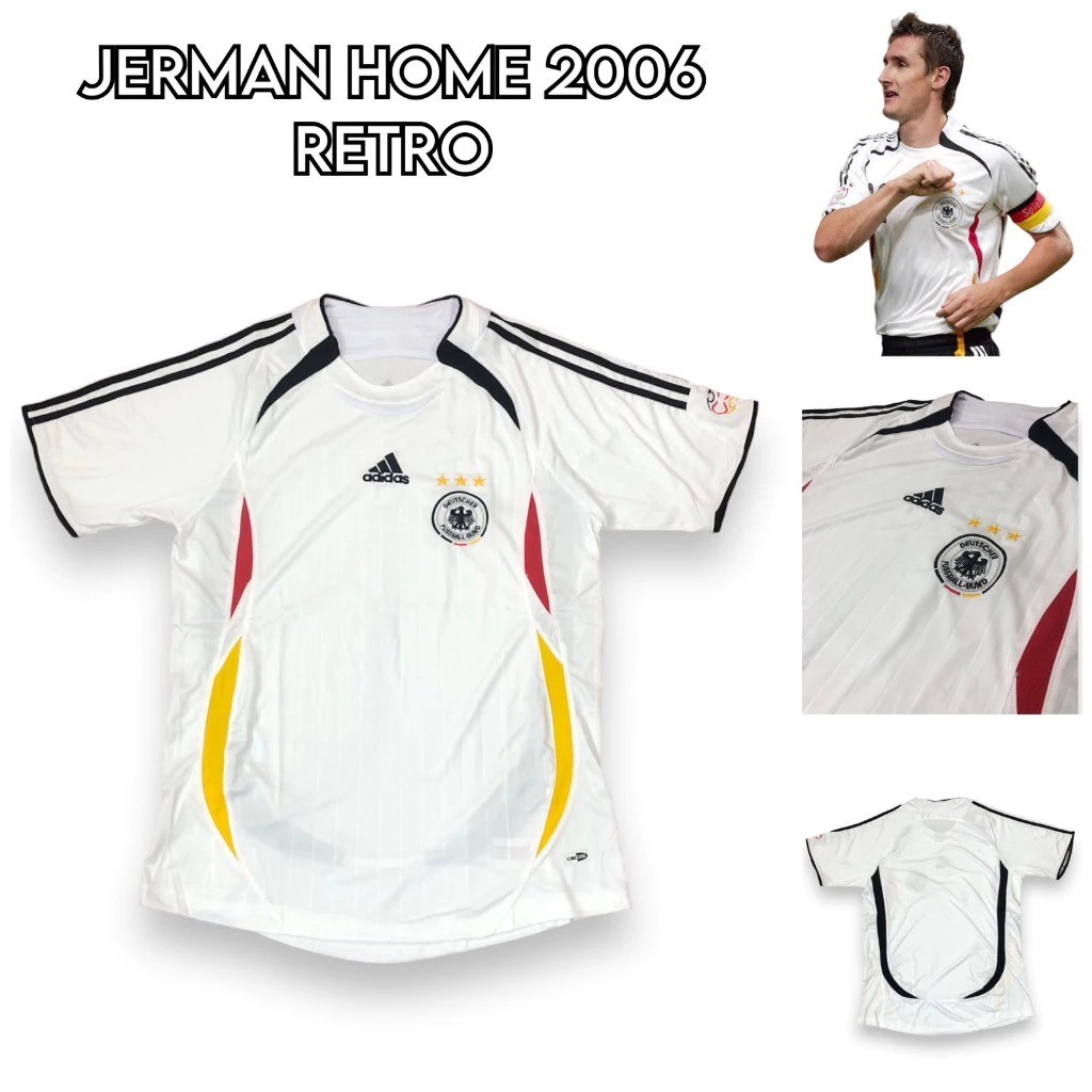 JERSEY RETRO JERMAN 2006   RETRO