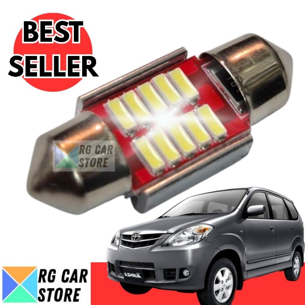 Lampu Plafon Mobil Avanza 2003-2011 LED Dajjal Kabin Interior 21W Garansi 1 Tahun