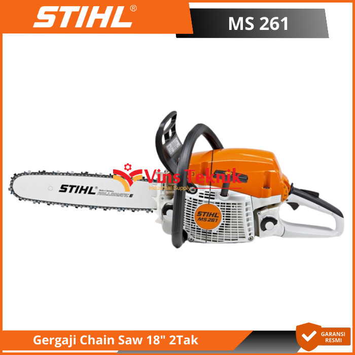 STIHL MS261 Chainsaw Chain Saw Mesin Potong Kayu MS 261