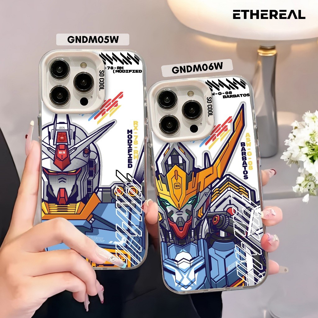 ETHEREAL CASE VIVO Y28 4G Y30I Y50 Y51 Y51A Y53S Y75 T1 5G Y91C Y95 Y93 Y1S CASING GUNDAM MODIEF AND