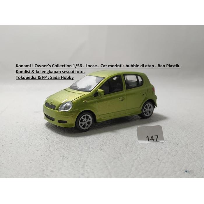 Diecast Konami J Owner's Collection Toyota Vitz Yaris Hijau Unit Only SBAtoys