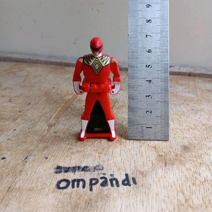 Mainan Loose power rangers red kunci