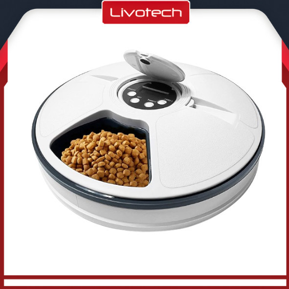 BION 4Pawslife Automatic Pet Food Feeder Timer Tempat Makan Hewan Otomatis Timing Cat Dog Anjing Kuc