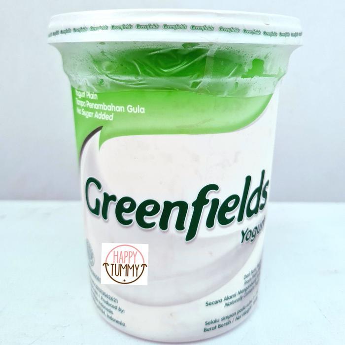 Greenfields yogurt plain 1kg surabaya original