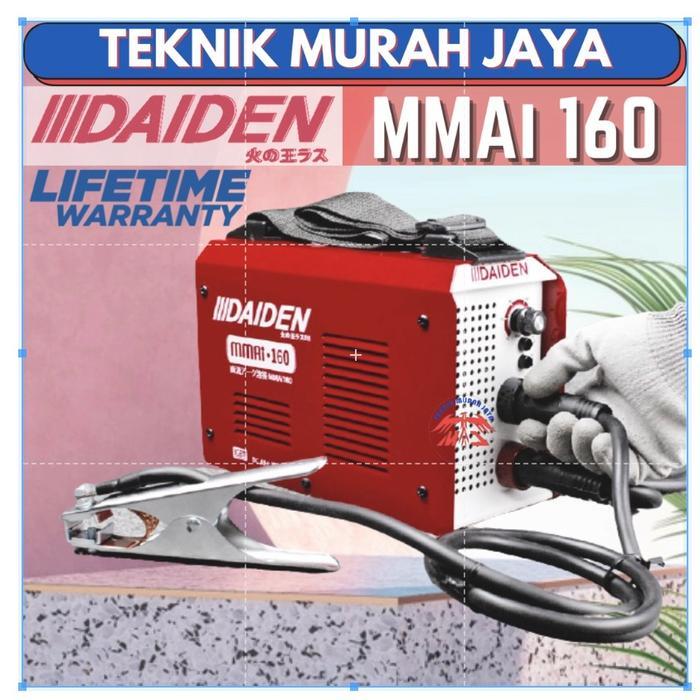 DAIDEN MMAi160 MESIN TRAVO LAS INVERTER 160 AMPERE JEPANG 160A H&L HNL HL Inverter 160 V2 Rhino - DA
