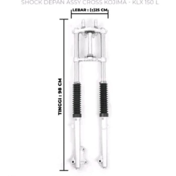 shock depan klx/shock tele klx/shock depan klx model original/shock depan klx standart/shock depan k