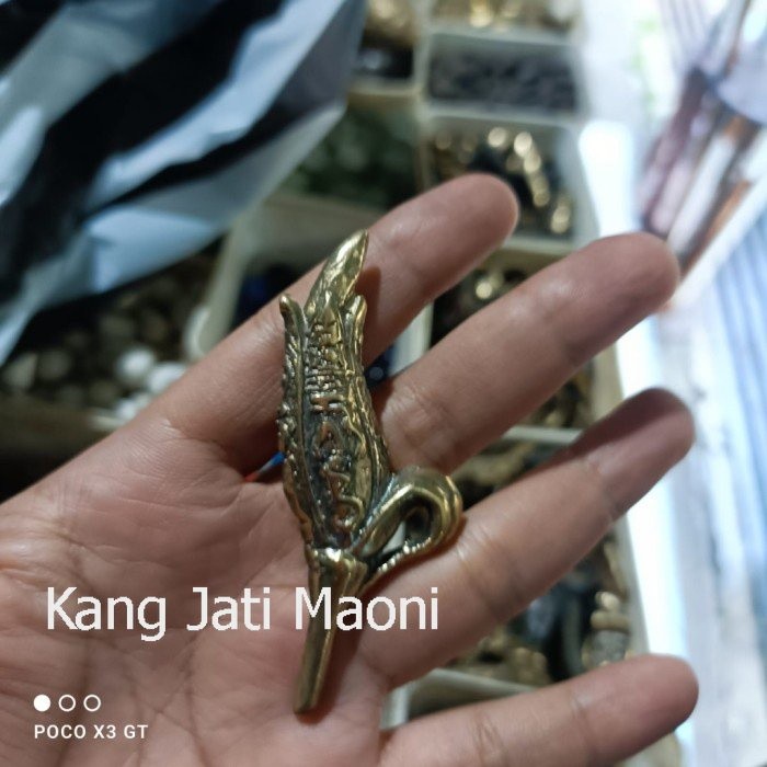 pusaka kantil kuningan sengkelat kamarogan Asli Paling Mewah GF544