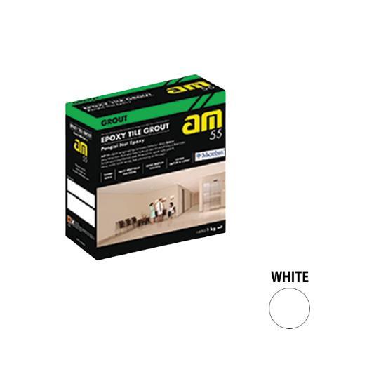 NAAD AM 55 - TILE GROUT NAT KERAMIK - White 1000