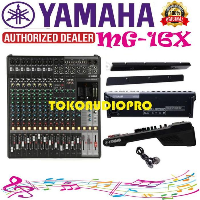 Mixer Yamaha MG16X 16_Channel Mixer Audio dengan Efek Original