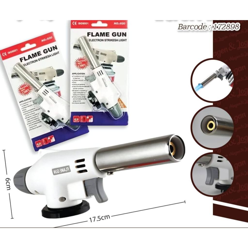 Torch #898 / Pemantik Portable / Kepala Torch Head Portable Flame Gun / Torch Dimsum Mentai