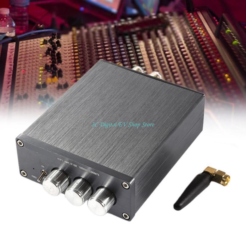 E74D 100W+100W Bluetoothcompatible Amplifiers 2 Channel Amplifiers PowerBoards