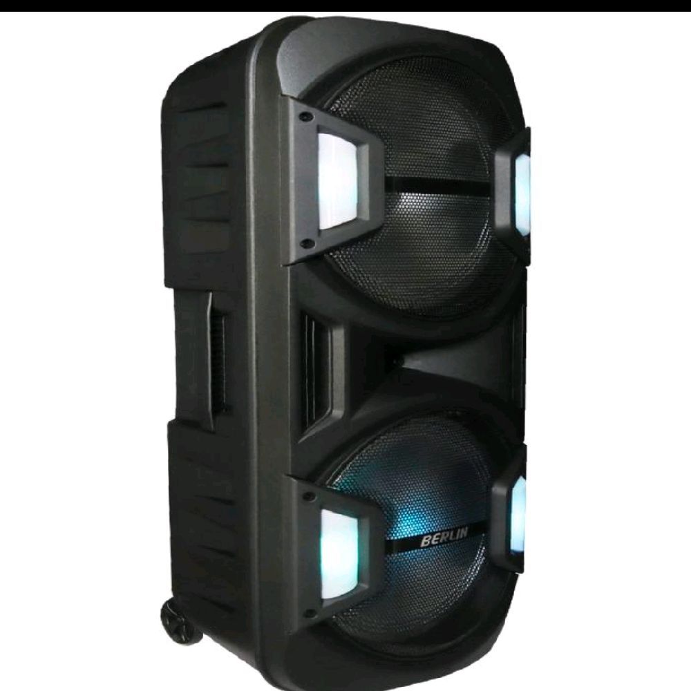 Speaker portable profesional BERLIN 238 12inch B1 Double speaker Bass