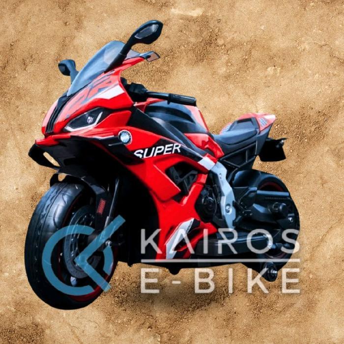 MAINAN ANAK // MOTOR AKI // MOTOR BALAP / KAIROS EBIKE // BIG SIZE MOTOR