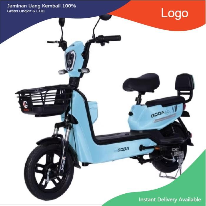 Xasanova BISA COD SEPEDA LISTRIK GODA DEWASA PROMO DISKON KHUSUS STOK TERBATAS