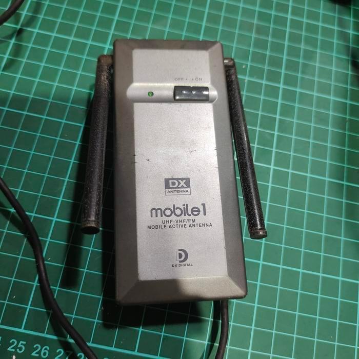 bekas normal dx antenna antena mobile 1 UHF VHF FM RADIO boster booster bosster RF penguat signal RX