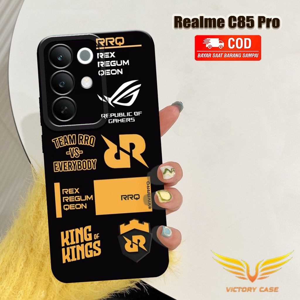 Case Realme C85 Pro - Casing Gaming - Softcase Candy Case Full Color 3D Silikon TPU