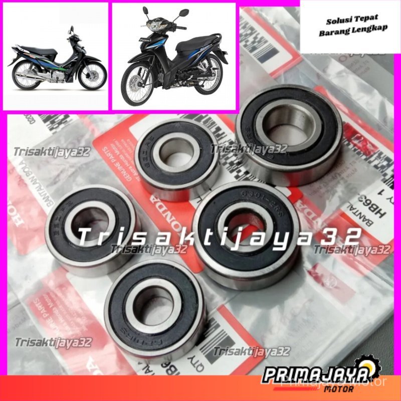 BEARING SET HONDA ABSOLUTE REVO 110 KARISMA X KARISMA D REVO FIT/BEARING LAHAR LAHER LAKER RODA DEPA