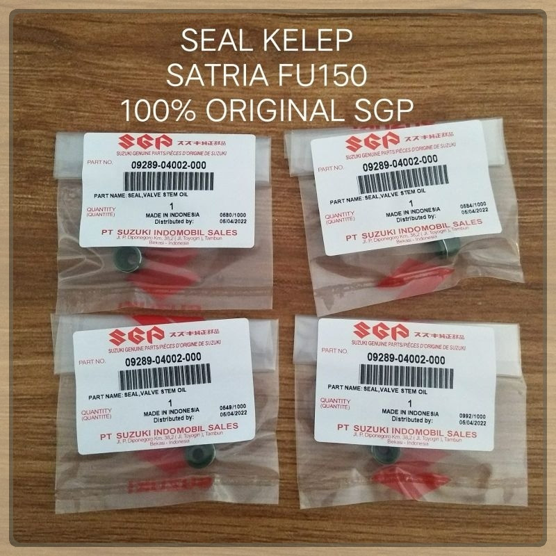SEAL KLEP KELEP SATRIA FU 150 ORIGINAL SUZUKI ASLI SGP