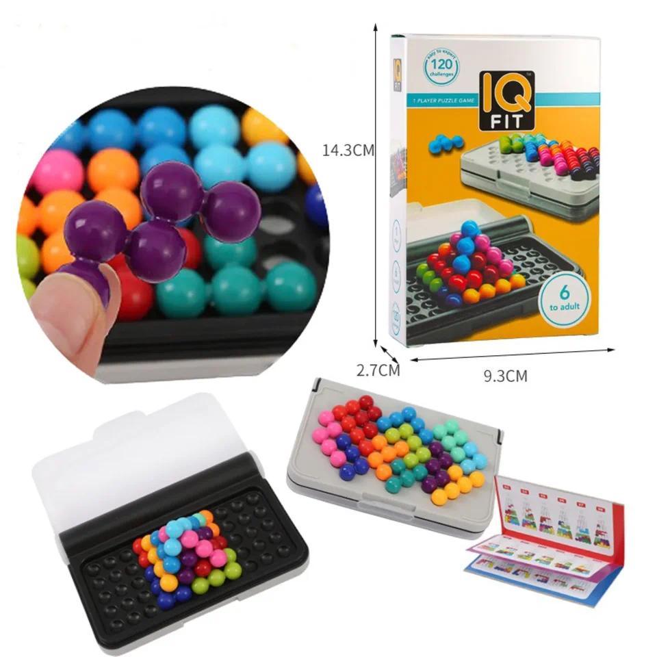 Smart Colour Building Game Smart Board IQ Puzzler Brain Teaser  Stacking  2 Player Parent Child  For