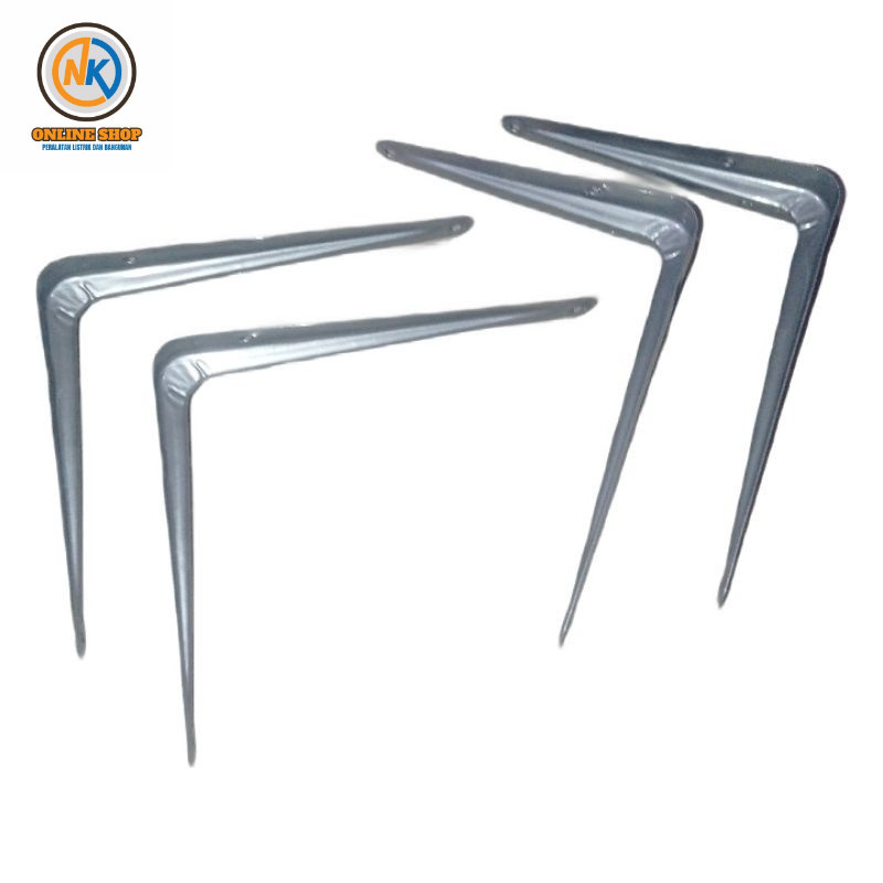 NK_ONLINESHOP MENJUAL SIKU RAK BESI L / SIKU RAK KECIL / SIKU RAK TEBAL / SIKU RAK DINDING / SIKU RA