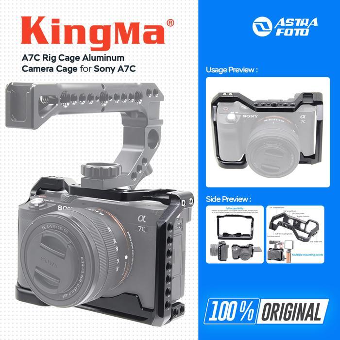 Kingma R Cage Aluminum For Sony A7C - Camera Grip A7 C