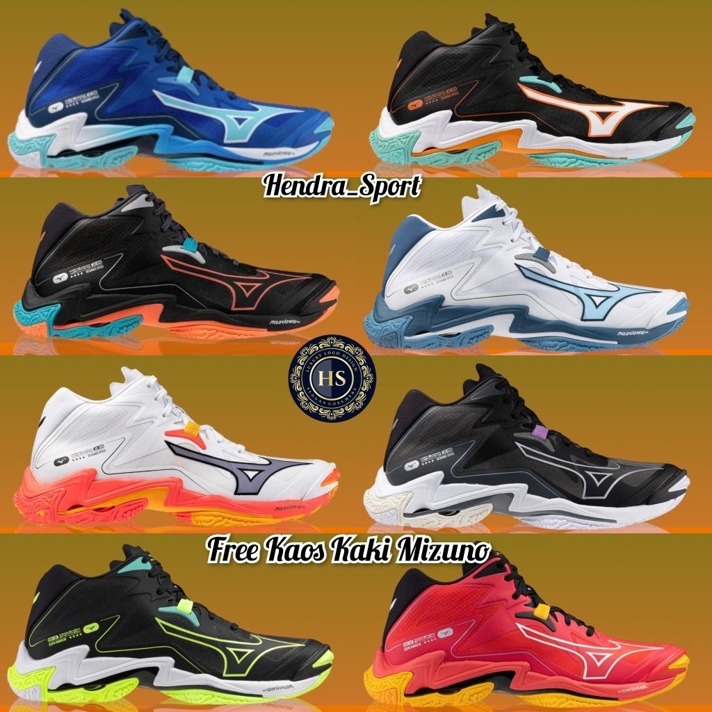 SEPATU VOLLY MIZUNO WAVE LIGHTNING Z8 MID GRADE ORI IMPOR SEPATU MIZUNO BADMINTON SEPATU VOLI MIZUNO