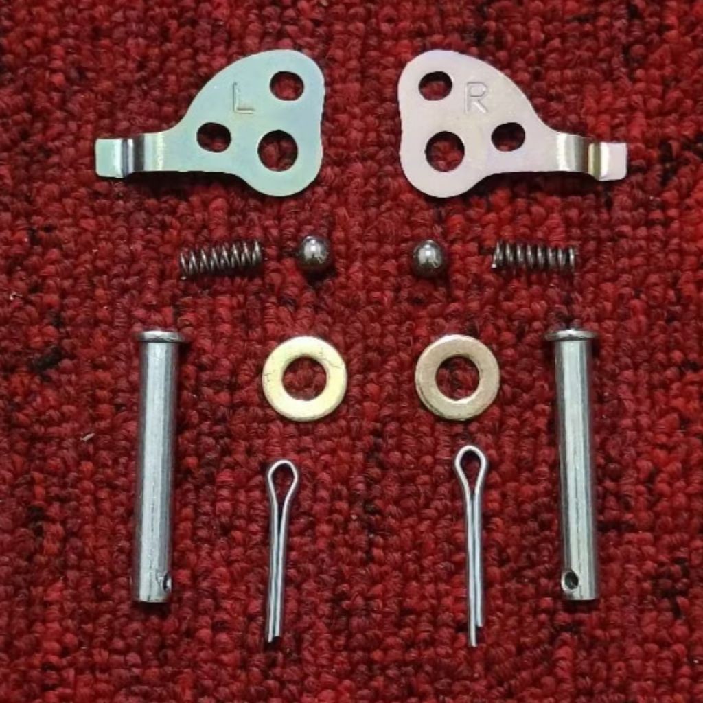 Perintilan Step PCX 160 Paku Step + Plat + Pelor + Per Satu Set