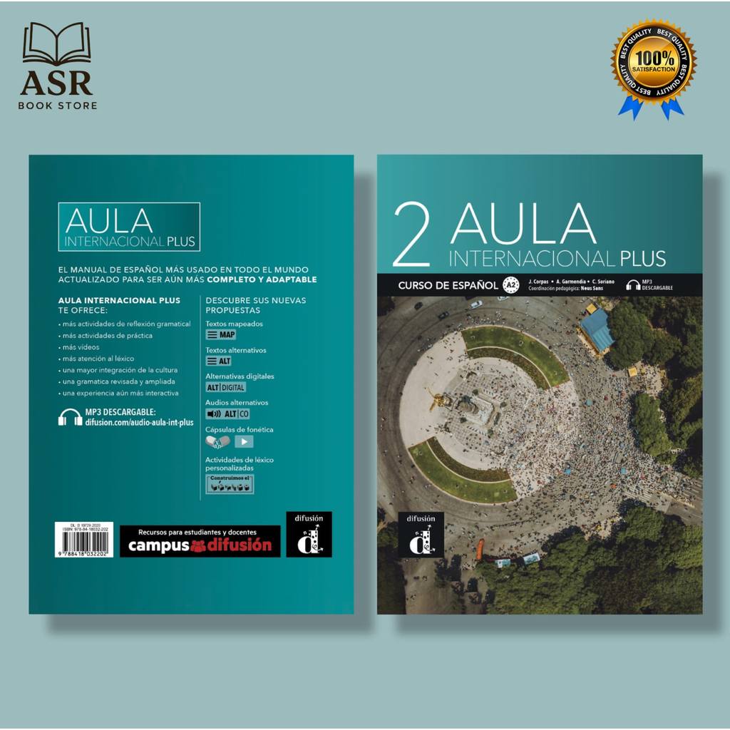 Buku Aula Internacional Plus 2, Belajar Bahasa Spanyol dengan mudah