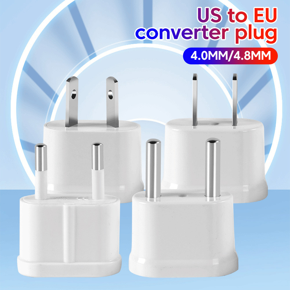 Universal Power Plug Adapter US To EU Euro Europe Plug Power Plug Converter Travel Adapter Electrica