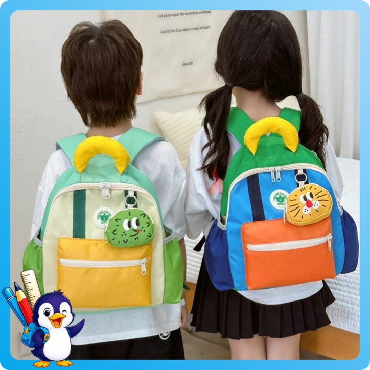 Ransel Kartun TK Desain Dompet Mini Tas Sekolah Anak Lucu Korea Fashion Backpack Besear Anti Air