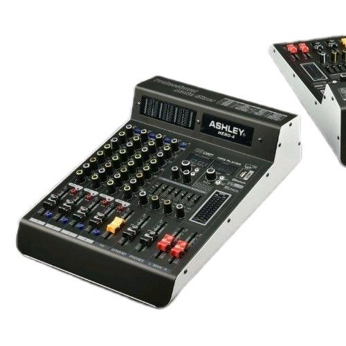 MIXER AUDIO ASHLEY HERO4 HERO 4 - hitam putih