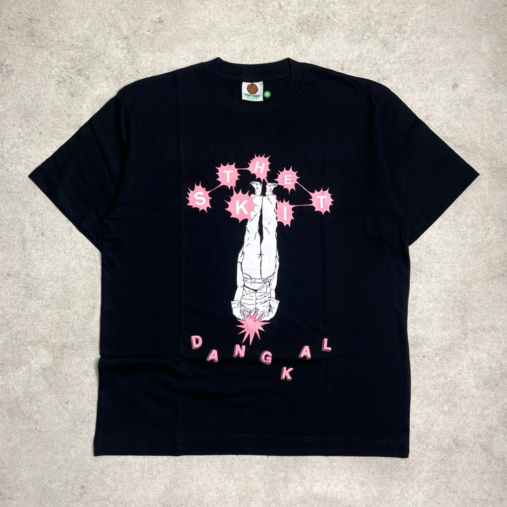 Kaos Casual The Skit - Dangkal | Tshirt Black Original Merchandise