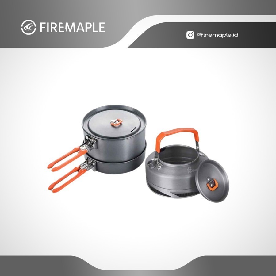Nesting Camping 
 Firemaple Feast Heat Exchange Alat Masak Camping Nesting Cooking set Nesting Set L