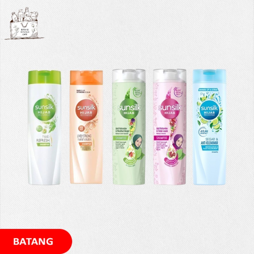 SUNSILK SHAMPOO KEMASAN BOTOL 70 ML - 300 ML & 650 ML PUMP GROSIR BPC