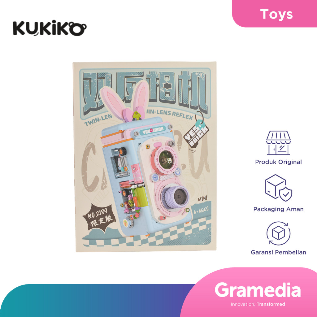 Kukiko Twin-Lens Reflex Camera Bricks Set (782pcs)